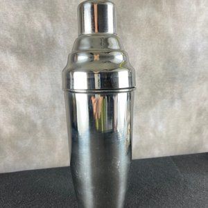 Super Cool Retro Margarita Cocktail Shaker Chrome 24 Oz Cheers!